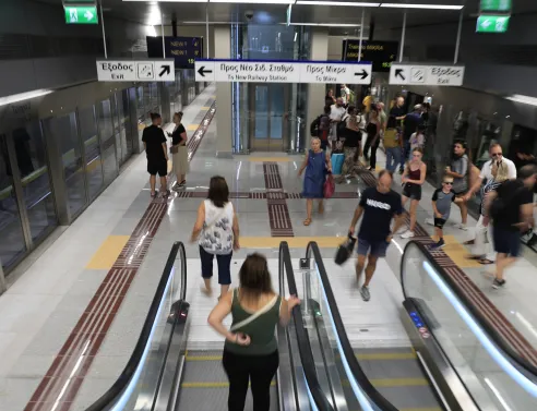Το Μετρό Θεσσαλονίκης έφθασε στην Καλαμαριά