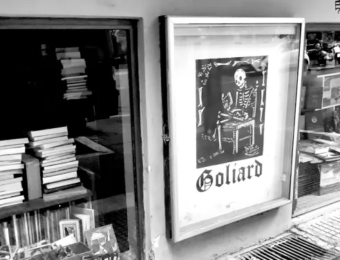 Αλεξάνδρου Σβώλου: βιβλιοπωλείο «Goliard», καφέ «Hemingway» και άλλες Ιστορίες από την Κρύπτη