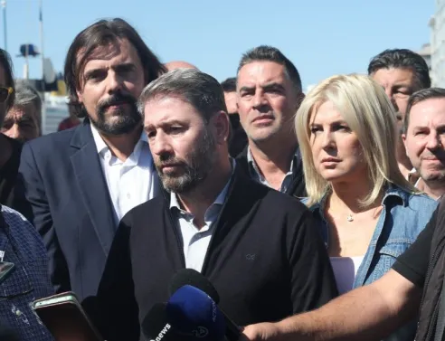 Στη Θεσσαλονίκη ο Νίκος Ανδρουλάκης - Ο πρόεδρος του ΠΑΣΟΚ ζήτησε την αξιοποίηση του προγράμματος MedSAF για κάλυψη έως 70% της αύξησης στο πετρέλαιο αλιείας.